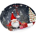 thumbnail image 6 of Christmas Gnome Christmas Trees Skirts 48", Xmas Gifts Candle Xmas Tree Cloth Mats for Holiday Party Decor Gift, Festival, Home Decoration, 6 of 6