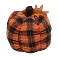 thumbnail image 2 of Danhjin Pumpkin Pillows Fall Home New Favourite Delicate Checkered Pumpkin Fabric Material Warm Feel Throw Pillows, 2 of 6
