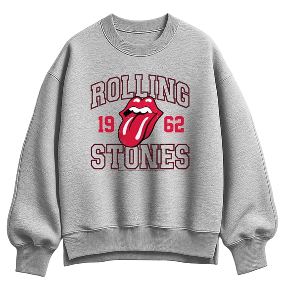 Rolling Stones - RS Jersey - Women's Oversized Fleece Crew Sweatshirt