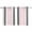 Grey Pink, variant on Pink Grey Striped Kitchen Curtains 84 Inch Length, Gray Modern Abstract Art Grommet Top Bedroom Living Room Curtains, Light Filtering Cafe Curtain Drapes 2 Panels Set 84''x84''