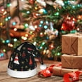 thumbnail image 4 of Cauagu Christmas Tree and Gold Socks for Adult Christmas Hat,1-Pack Xmas Holiday Hat Santa Hat for Women & Men Festive Headwear Accessories Fit for Christmas/New Year/Party, 4 of 6