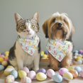 thumbnail image 2 of Dog Bandana 2 Pack,Pastel Princess Flower Pattern Bandanas for Dogs,Cat Bandana,Small/ Large Dog Bandana 2 Size,Dog Bandanas, 2 of 6