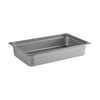 Update International Full Size 4" Steam Table Pan 20 3/4" H x 12 3/4" Dia Silver 78314