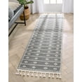 thumbnail image 1 of Well Woven Parna Grey Moroccan Tribal Runner Rug 2x7 (2'3" x 7'3"), 1 of 8
