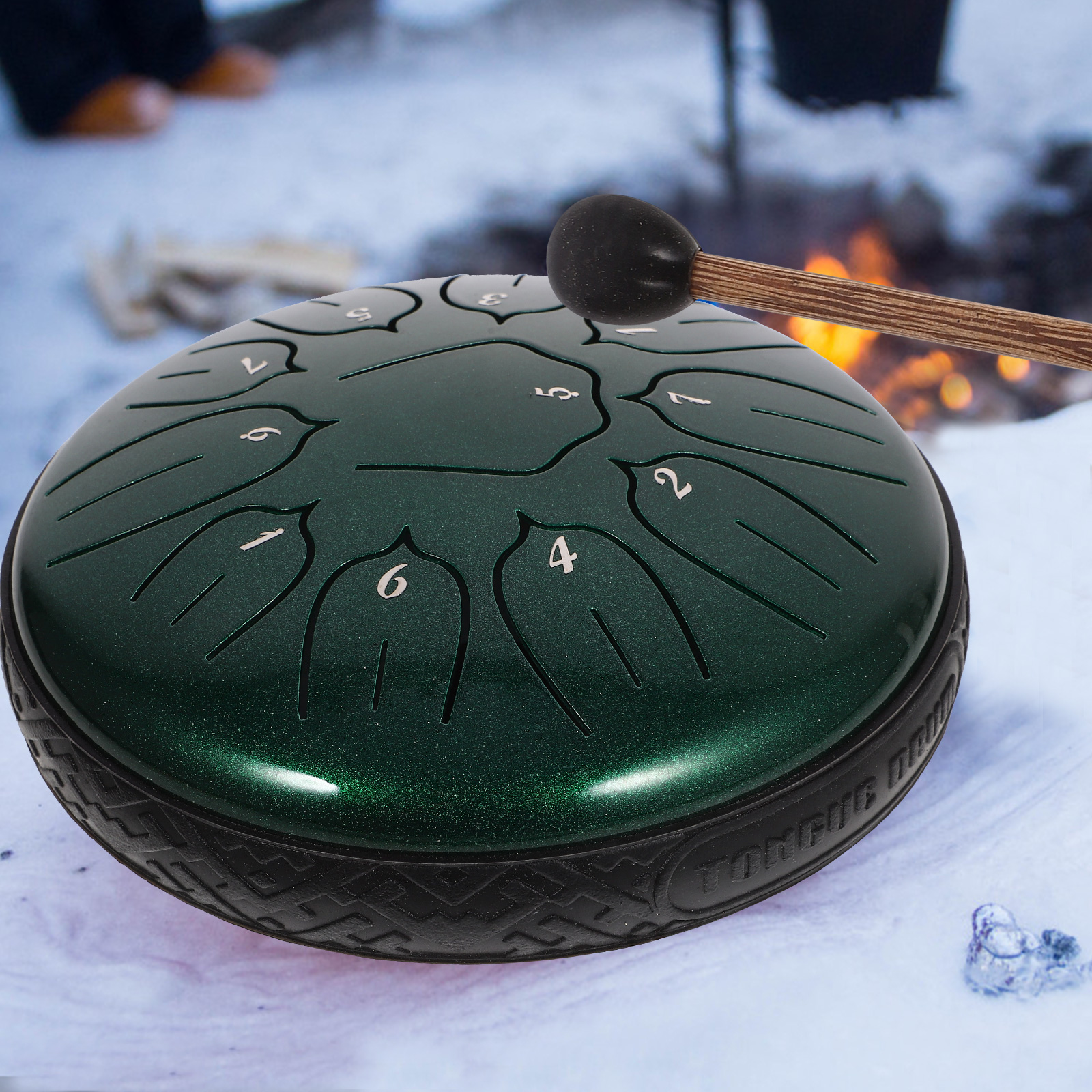 Steel Tongue Drum Chic Instrument Ethereal Drum Hand Drum Kids Instrument Adult Kids Playing Drum Child