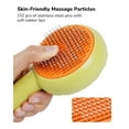 thumbnail image 5 of Emlimny Pet Grooming Brush for Cats and Dogs, Self-Cleaning Slicker Brush for Removes Mats, Tangles, and Loose Hair, Shedding Brush for Short or Long Haired Cats/Dogs (Donut), 5 of 6