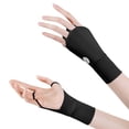 thumbnail image 5 of Guantes Mujer Medio Golf Elásticos Deportes para Práctica Al Aire Libre Negro, 5 of 5