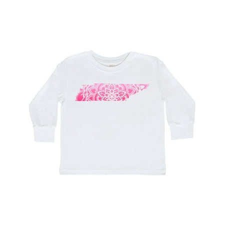 

Inktastic Tennessee Silhouette Mandala Gift Toddler Boy or Toddler Girl Long Sleeve T-Shirt