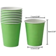 thumbnail image 5 of AOBAIWO Disposable Paper Cups, 60pcs Color Paper Cups For DIY Wedding Party Picnic BBQ Travel and Event 8OZ, 5 of 7