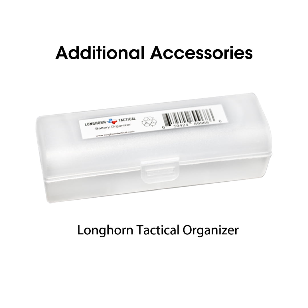 Nitecore P40 3171 Yards Ultra Long Throwing Rechargeable LEP Flashlight + LumenTac Organizer
