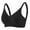 #0058-Black, variant on Ailaofu Womens Wireless Bras Comfortable No Underwire Bralettes Full Coverage Everyday Bras