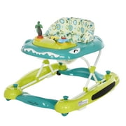 Dream On Me Baby Steps Activity Walker & Rocker, Easy to Fold Baby Walker, Blue and Green