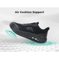 thumbnail image 6 of B BESUNEW Wide Toe Box Mens Walking Shoes with Arch Support Wide Width Orthotic Sneaker for Plantar Fasciitis Slip On Tennis Running Shoes US 8-13, 6 of 16