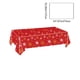 thumbnail image 3 of Mantel navideño con estampados de renos y copos de nieve | Mantel de plástico para fiestas | Decoración festiva para cenas de 275 x 135 cm, 3 of 5