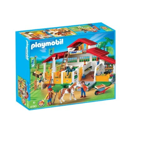 playmobil pony ranch horse farm