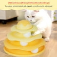 thumbnail image 5 of Multi-Layer Cat Ball Track Toy - Detachable Plastic Design, Ice Cream Structure - Safe Edges, Easy to Clean - for Indoor Cats, Active Play, 5 of 5