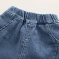 thumbnail image 6 of Splozh Toddler Dance Outfits Baby Girl Clothes Toddler Girls Spring Outfits Infant Clothing Ruffle Top Denim Pants Jeans Cute Fall Outfit Set White,6-12 Months, 6 of 9