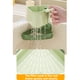 thumbnail image 2 of Naiovety Juego de 2 cestas coladoras para fregadero - Estante colgante triangular multifuncional de ABS con sistema de succión para desagüe Cocina y Comedor verde+naranja, 2 of 6