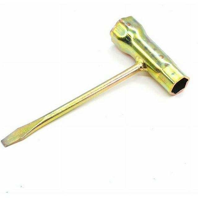 13mm Spark Plug & 19mm Bar Nut Wrench for Efficient Maintenance Two-in-One Chainsaw Tool