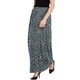 thumbnail image 4 of Falda Maxi de Terciopelo con Lentejuelas de Cintura Alta Elástica INSPIRE CHIC para Mujeres M Gris Oscuro, 4 of 6