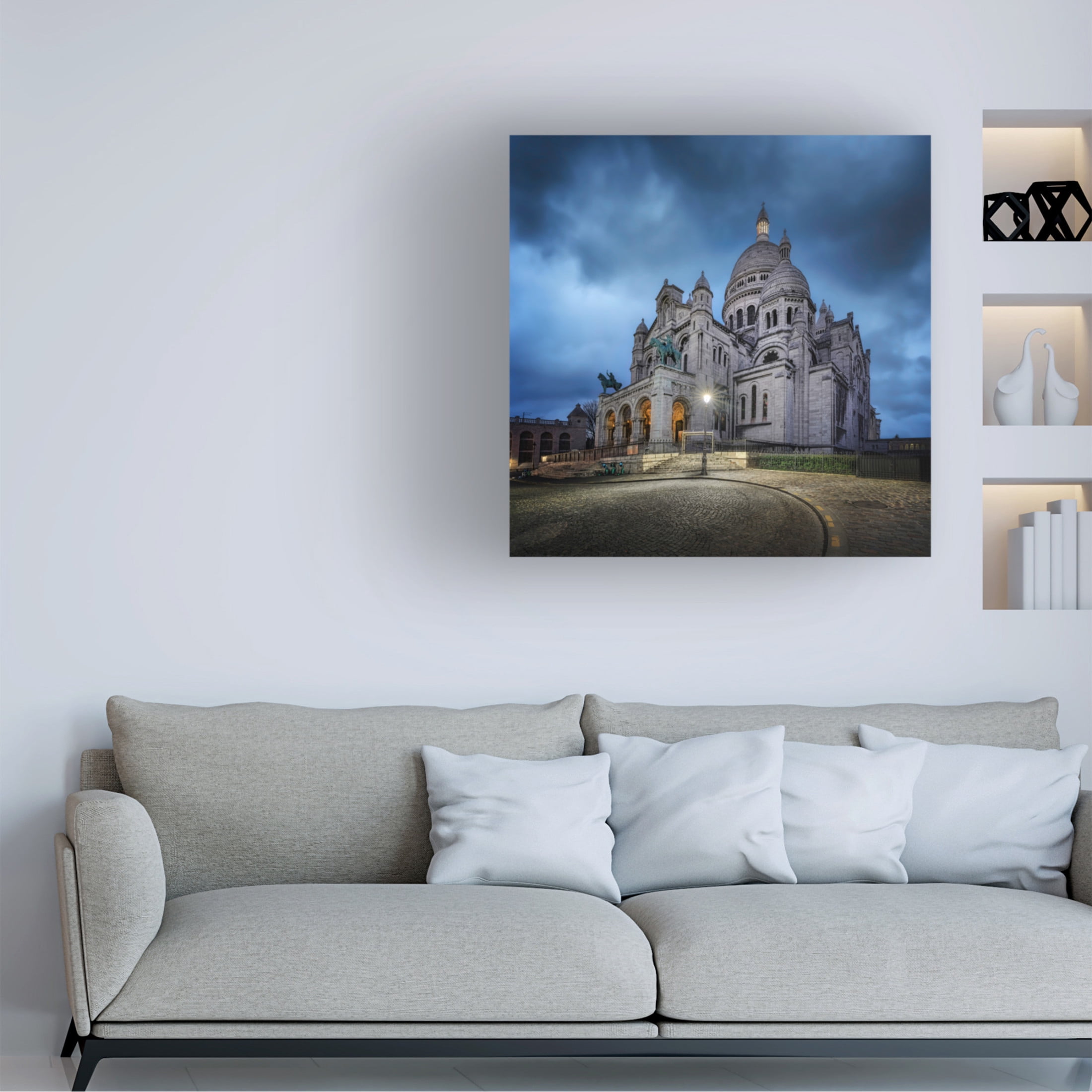 Trademark Fine Art Antoni Figueras SacrAc-Coeur Canvas Wall Art