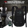 thumbnail image 2 of Sac à Dos avec Signal de Virage LED, Sac à Dos Réfléchissant avec Télécommande Lumineuse, Accessoire de Voyage Imperméable pour Hommes et Femmes, 2 of 10