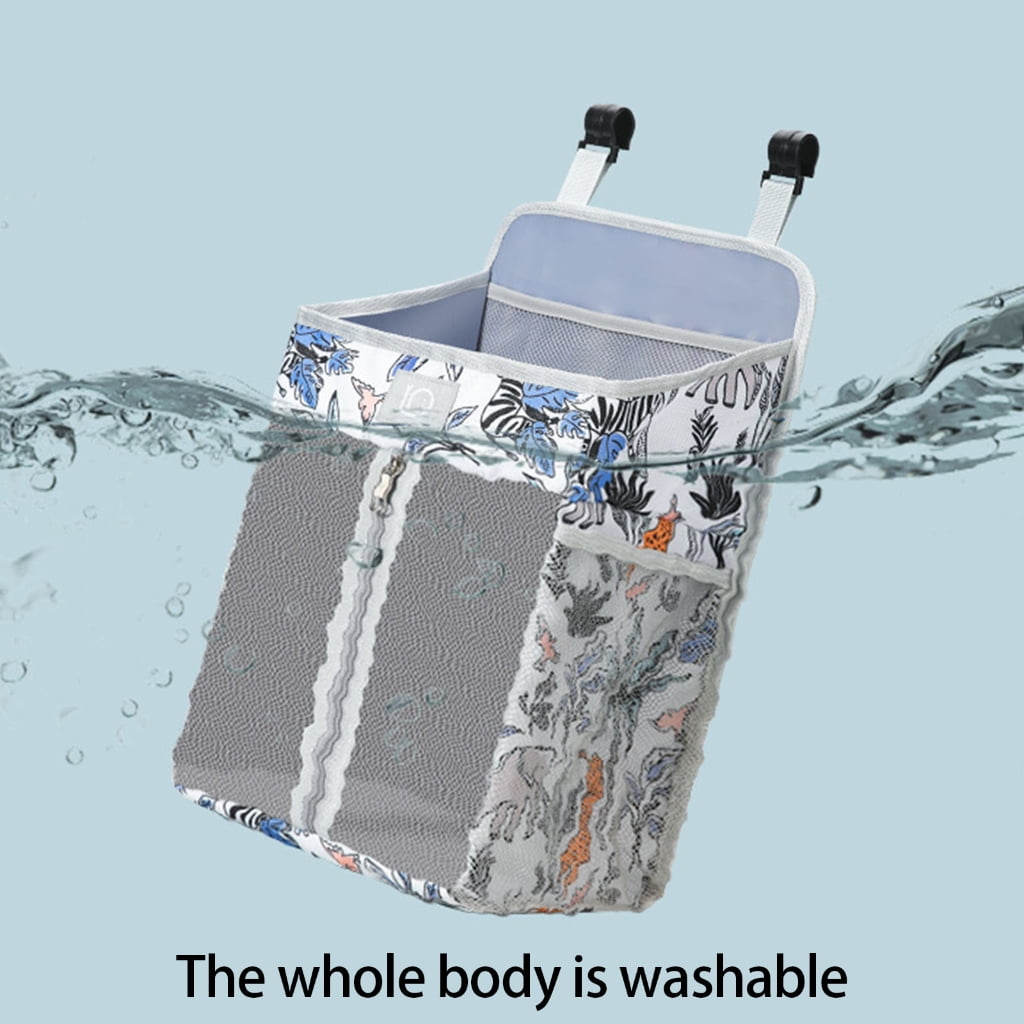 Sturdy Baby Nursery Organizers Hanging Storage Bag for Diapers Wipes Bottles