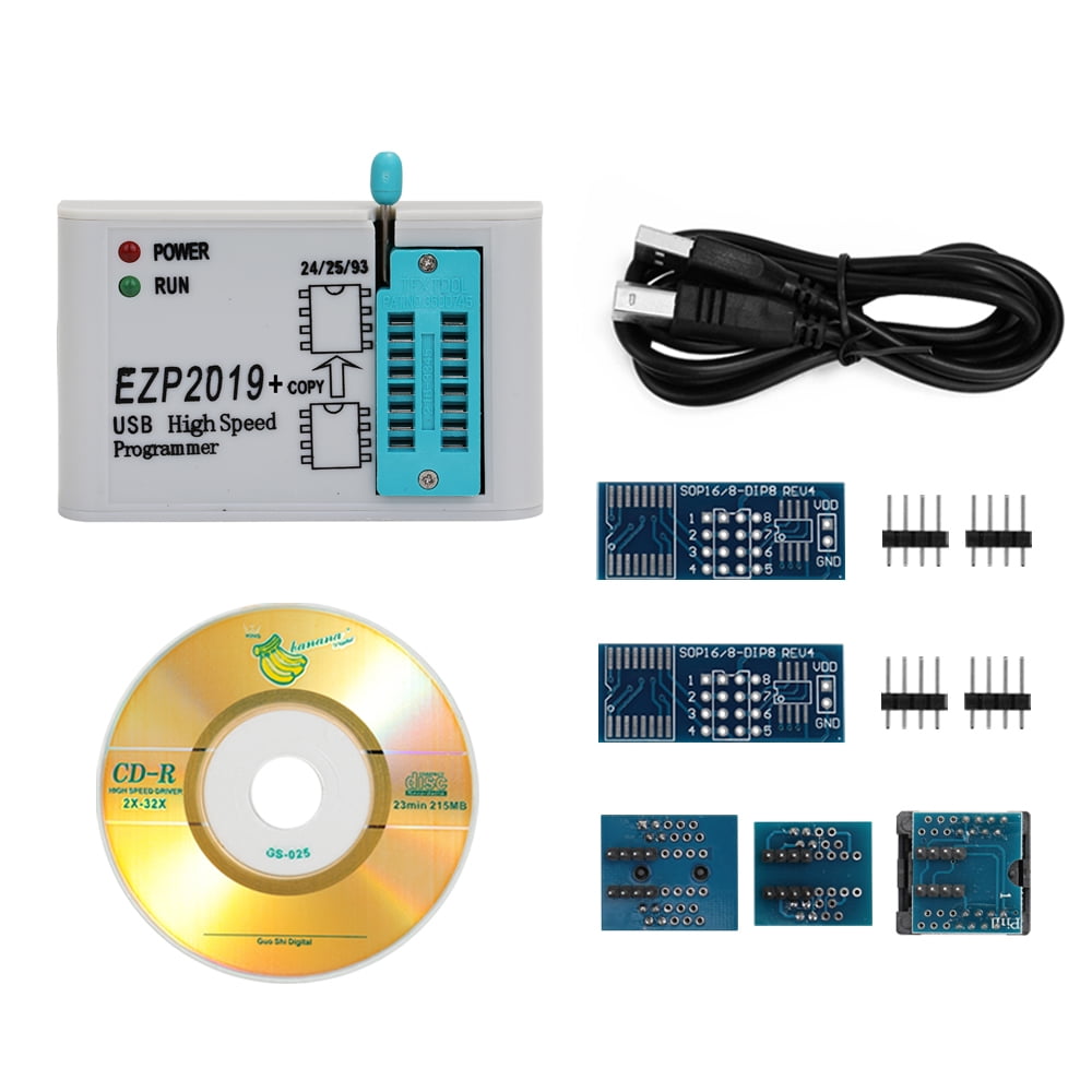 Programmatore USB SPI EPROM Flash 24 25 93 Circuito logico programmabile BIOS EZP2019 per WIN7/WIN8 EZP2019 