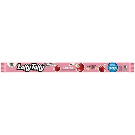 Laffy Taffy Cherry Rope Chewy Candy, 0.81oz (Box of (Best Laffy Taffy Jokes)