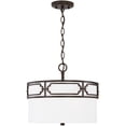 thumbnail image 3 of 3 Light Semi-Flush Mount-Old Bronze Finish Capital Lighting 243431Ob, 3 of 10