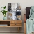 thumbnail image 5 of Abstract Textured Geometric Canvas Print Wall Art for Living Room Bedroom Office Hotel Lobby, 5 of 8