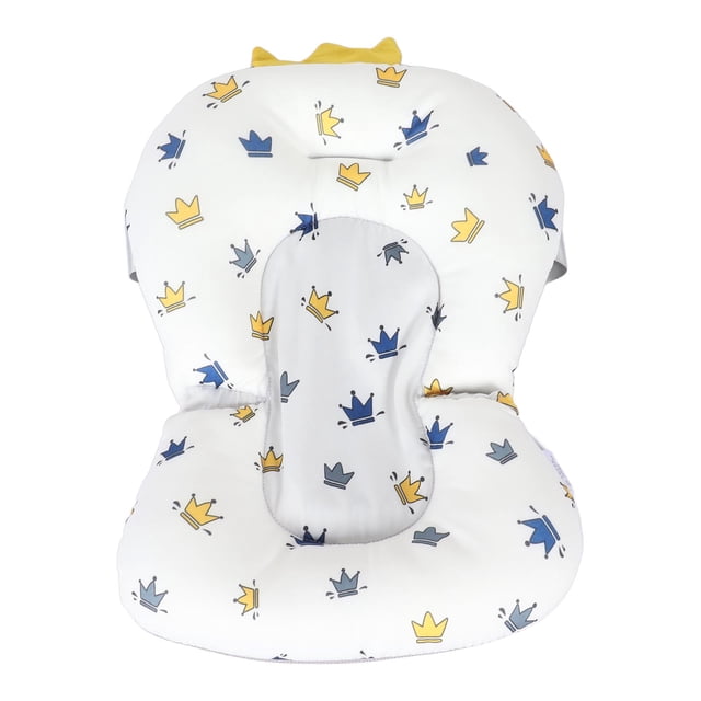 Almohada Flotante Para Bañera Infantil ANGGREK Cojín De Baño Ajustable Transpirable Blanco