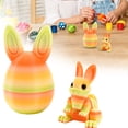 thumbnail image 2 of THHEIC 3D Printed Easter Eggs with Bunny Inside, 3.2in Bunny Egg Easter Basket Stuffers Gifts for Kid & Adults, 3D Printing Animals Toys for Home Executive Desk Decor, 2 of 6