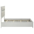 thumbnail image 6 of Miranda 54-inch Upholstered Queen Panel Bed White, 6 of 11