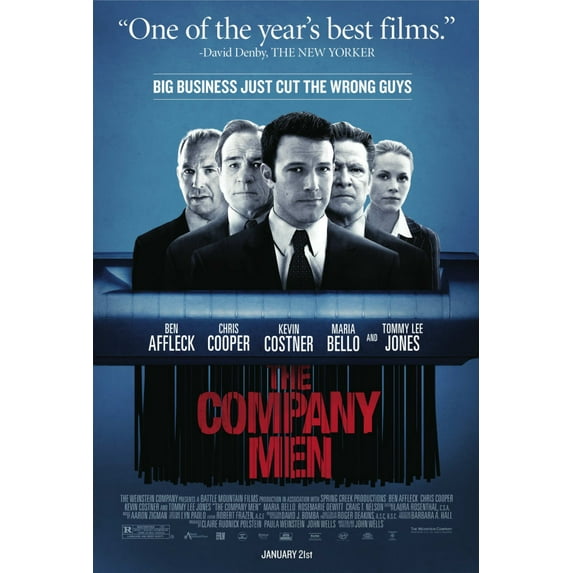 Company Men The Poster 24inx36in Art Poster 24x36 Unframed, Age: Adults, Rectangle AB Posters