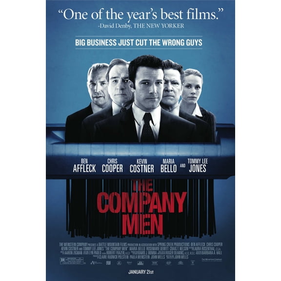 Company Men The Poster 16x24 Poster Medium Art Poster 16x24 Unframed, Age: Adults Western Graphic