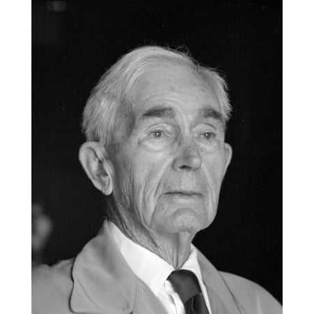 

Print: Uncle Jim Greenway Head-And-Shoulders Portrait Facing Front 1969