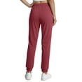 thumbnail image 4 of MOSHU 3 Pack Sweatpants for Women Athletic Joggers with Pockets Elastic Waist Lightweight Sweatpants Casual Soft Pants, 4 of 8