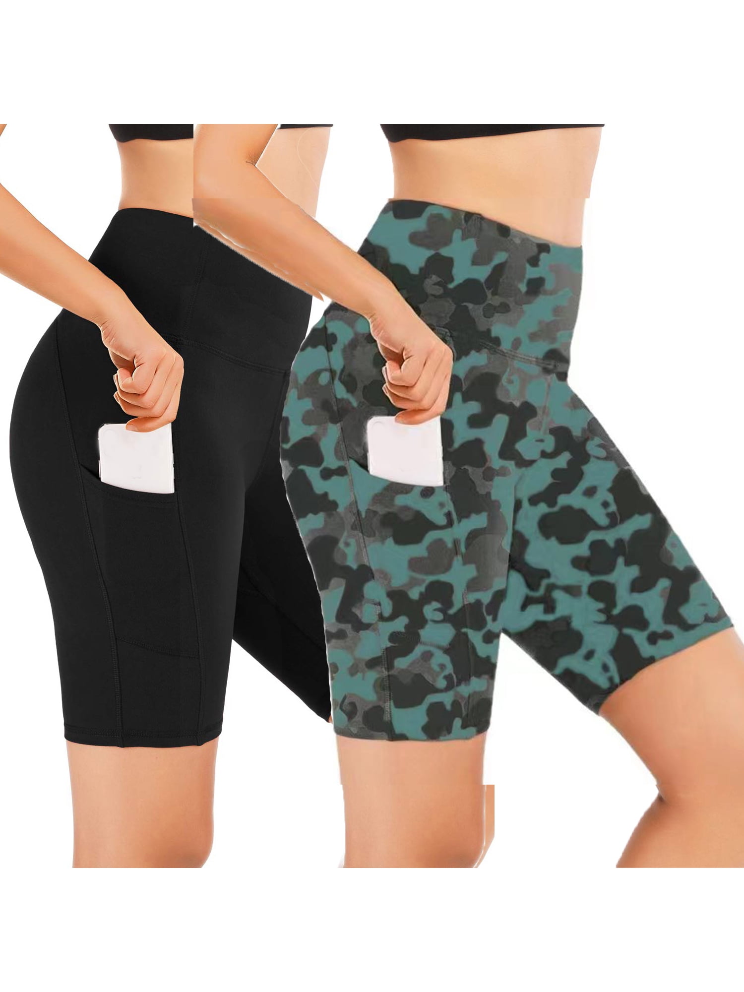Women Girls Army Camouflage Hot Pant Pants Ladies Stretch Gym Dance Shorts Small 
