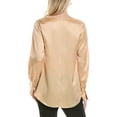 thumbnail image 2 of Halston womens  Luisa Top, L, Beige, 2 of 3