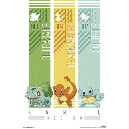 Pokemon - Kanto Trio Poster