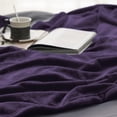 thumbnail image 4 of Manta Bedsure, forro polar morado, tamaño king, 274 x 229 cm, microfibra, 4 of 7