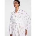 thumbnail image 4 of Joyspun Women's Plush Robe, Sizes S-3X, 4 of 5