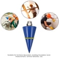 thumbnail image 2 of SHISUYAN Plumb Bob V Wire Hammer Hanging Vertical Hammer Building Measuring Tool 300g, 2 of 8