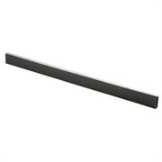 Econoco REMAB4 4 ft. x 0.5 x 1.5 in. Rectangular Tubing, Black - Matte