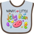 thumbnail image 3 of Inktastic Nana's Little Jellybean Cute Easter Candy Boys or Girls Baby Bib, 3 of 4