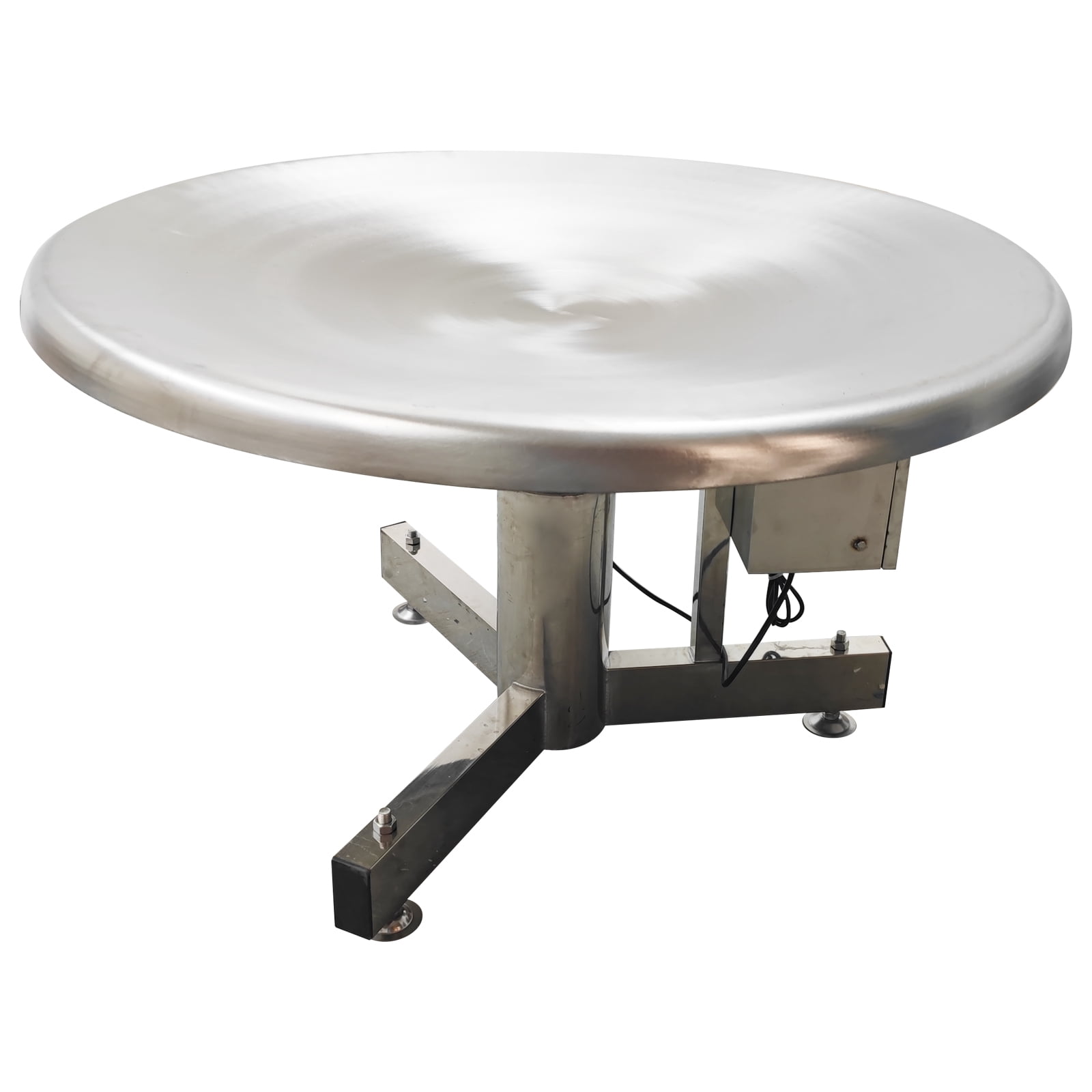 1200MM Diameter Rotary Round Disc Material Sorting Machine Stainless Steel 110V