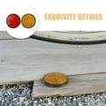 thumbnail image 3 of OULII 10 Pcs Réflecteurs d'Avertissement de Sécurité Ronds pour Motos Réflexion Multidirectionnelle, 3 of 8