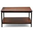 thumbnail image 2 of Skyler Mango 34"WD 1 Coffee Table with 22"WD 2 End Tables in Cognac Brown, 2 of 9