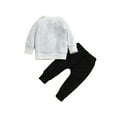 thumbnail image 2 of Toddler Boy Clothes 2T 3T 4T 5T Fall Outfits Baby Pullover  Pants Sets Kids Winter 2Pcs Sweatsuit, 2 of 9